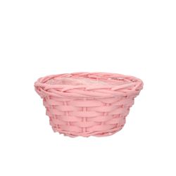 Korb Rund rosa D20cm H10cm