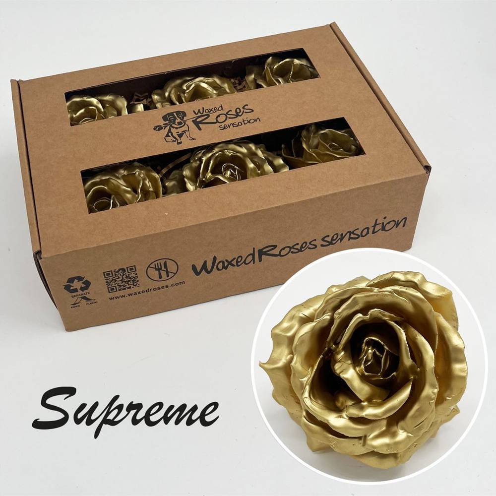 Seiden Wachs Rose Supreme gold