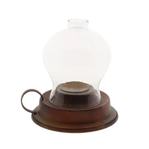 Laterne Barga rostig D24cm H23cm