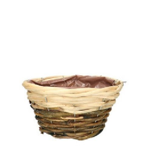 Korb Lisa braun/creme D20cm H10cm