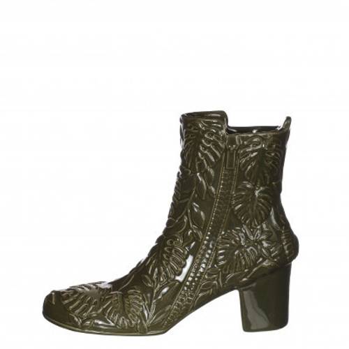 Keramik Vase Bootie grün 22x07x19cm