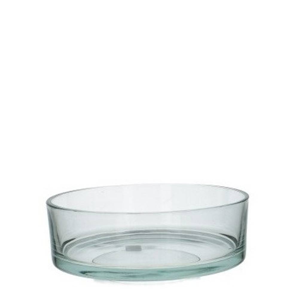 Glas Schale D25cm H08cm