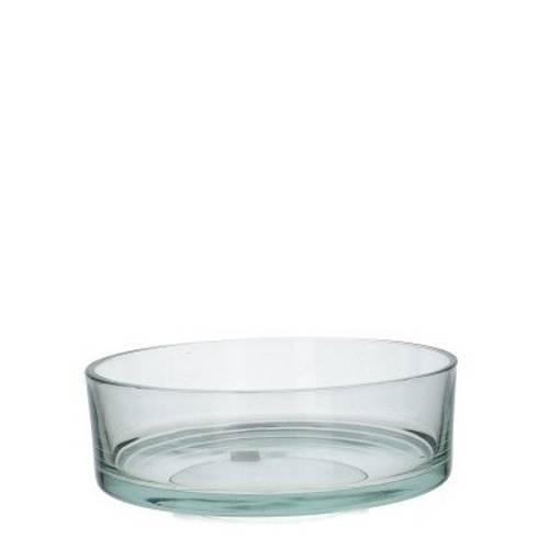 Glas Schale D25cm H08cm