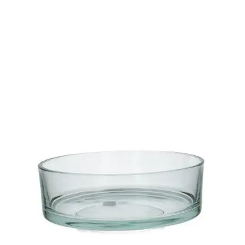 Glas Schale D25cm H08cm