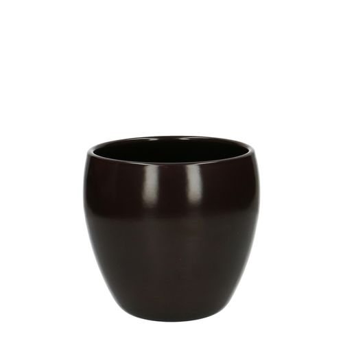 Keramik Bowl aubergine D13/14.5x13cm