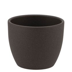 Keramik Orchidee Übertopf dunkel grau D10cm