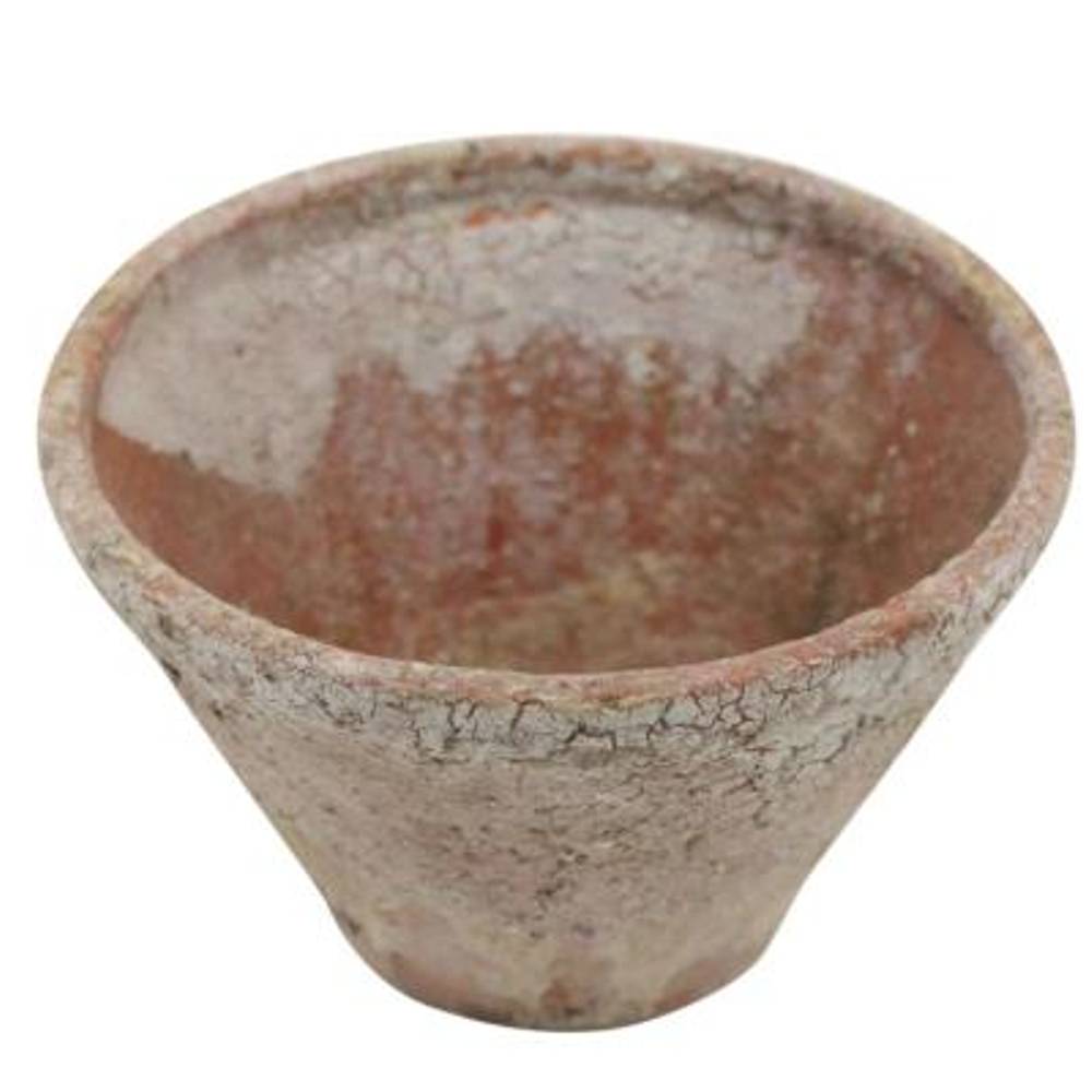 Outdoor Übertopf Harz terrakotta D20cm H12.5cm