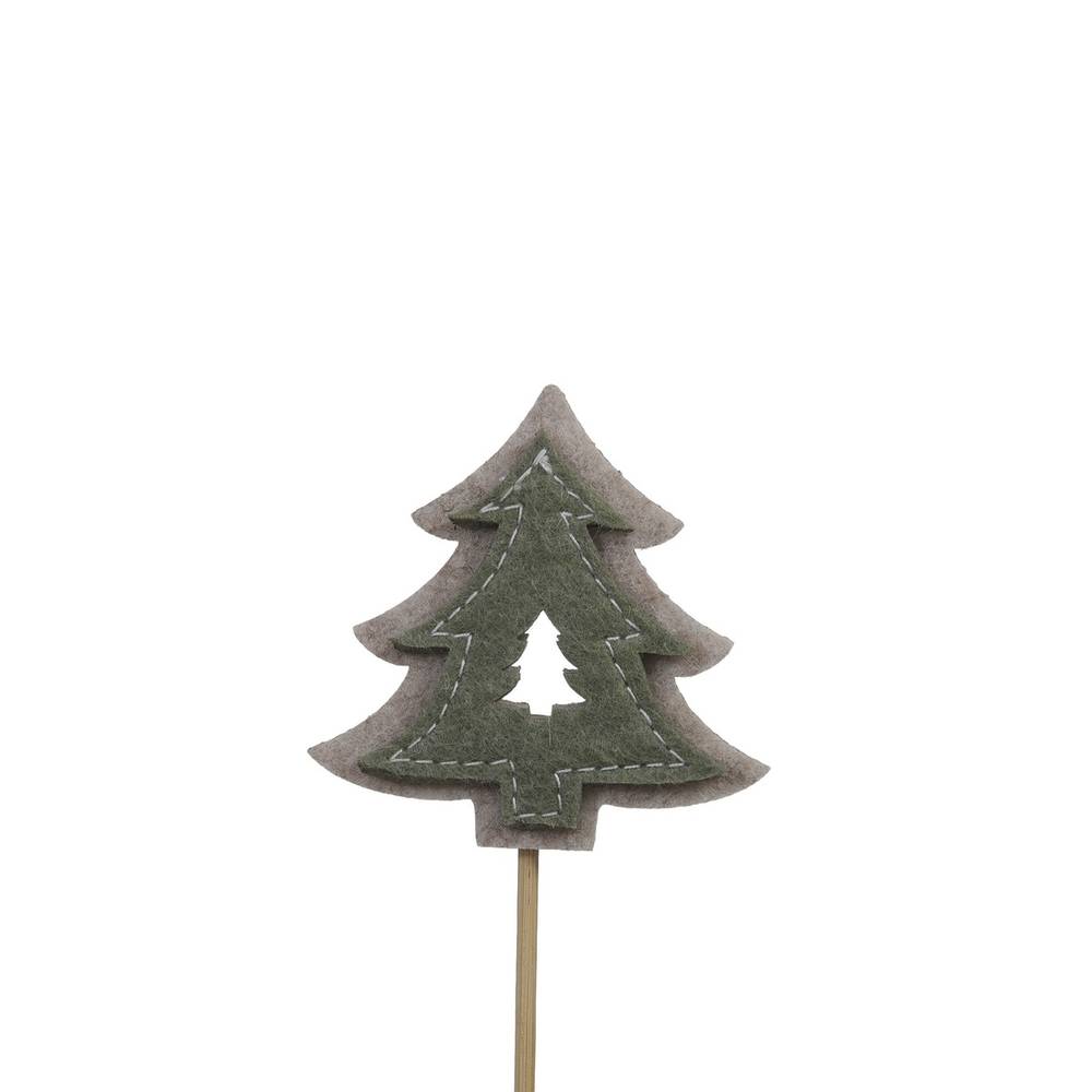 Baum Filz grün L20cm 06.5cm