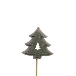 Baum Filz grün L20cm 06.5cm