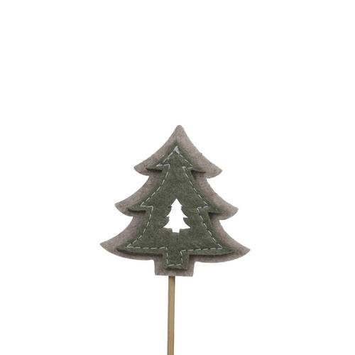 Baum Filz grün L20cm 06.5cm