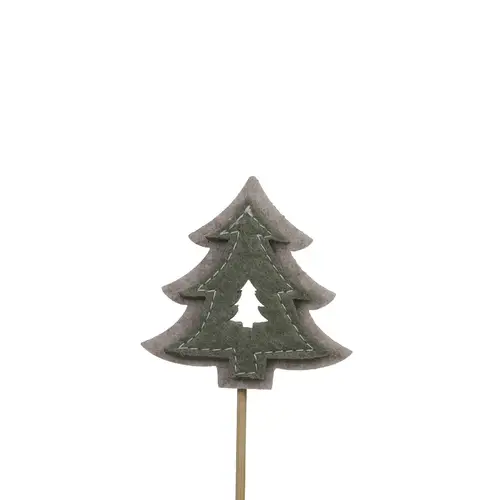 Baum Filz grün L20cm 06.5cm