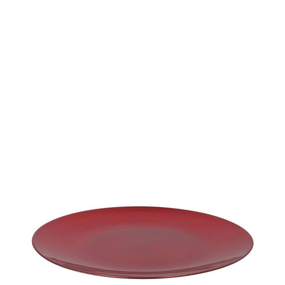 Melamine Teller Lisa rot Rund 22×22×02cm