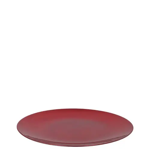 Melamine Teller Lisa rot Rund 22×22×02cm