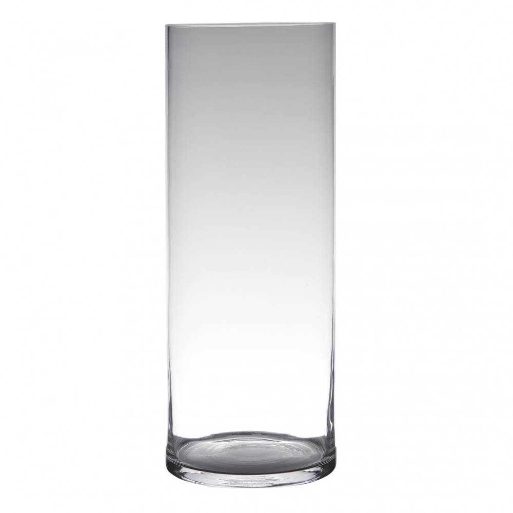 Glas Zylinder (dickes Glas) D19cm H50cm 