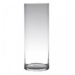 Glas Zylinder (dickes Glas) D19cm H50cm 