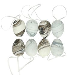 Hänger Ei Deko Marmor D06cm x16