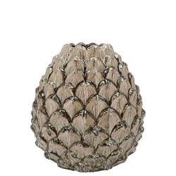 Keramik Vase Tannenzapfen 09x09cm