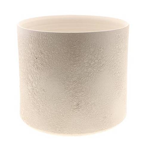 Keramik Übertopf Pronca creme D37cm H32cm