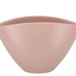 Keramik Orchidee Schale Matt rosa 28x17cm