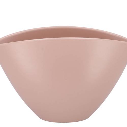 Keramik Orchidee Schale Matt rosa 28x17cm