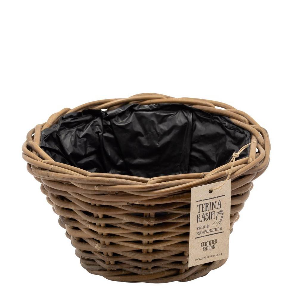 Korb Terima Rund braun D28cm H15cm