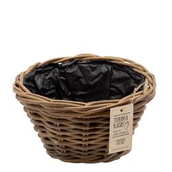 Korb Terima Rund braun D28cm H15cm