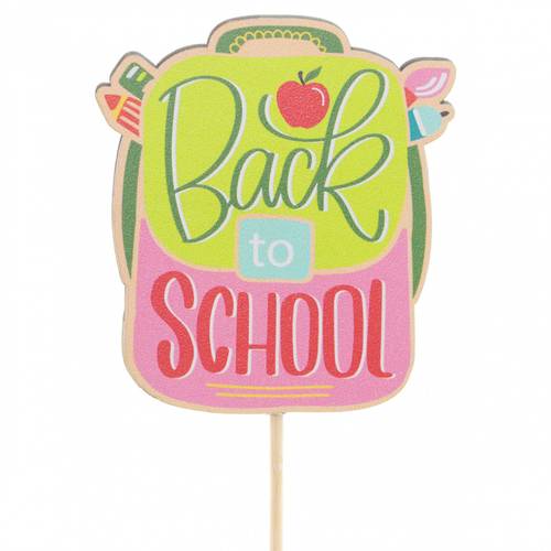 Back to School auf Stab D08cm L50cm