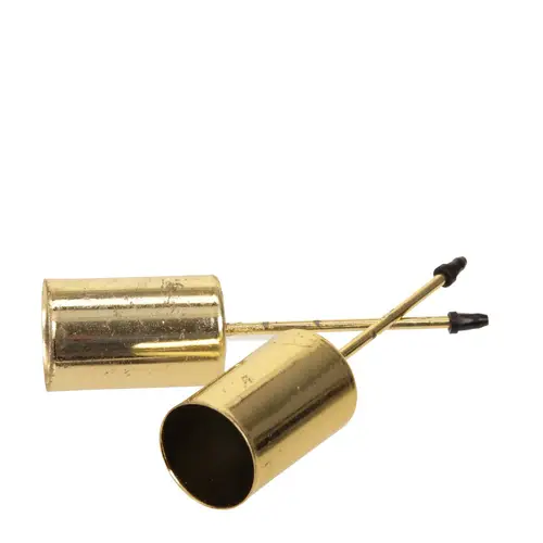 Kerzenhalter gold D02.5cm H06cm x4 