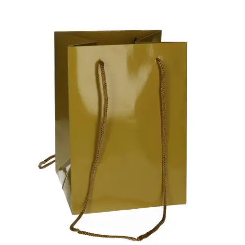 Tasche Olympic gold 25x18x18cm