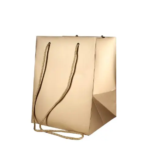 Tasche Olympic gold 25x18x18cm