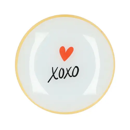 Teller Rund XOXO 18x18x02cm