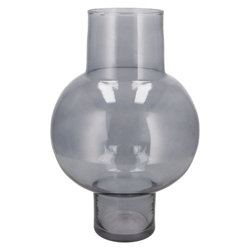 Glas Vase Mira Smoke Bulb D25x25x41cm