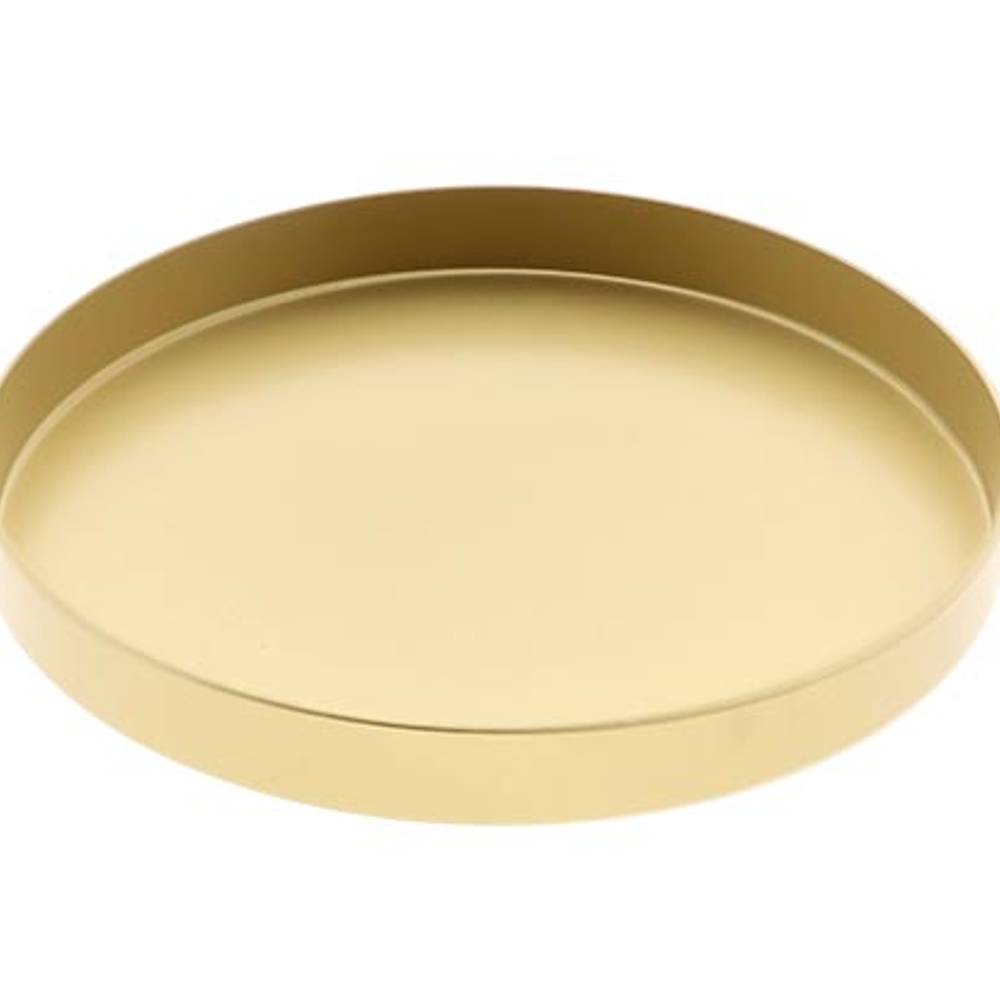 Melamine Teller gold D27cm H03cm