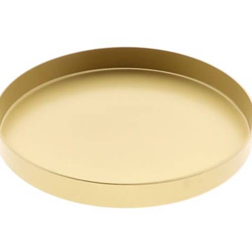 Melamine Teller gold D27cm H03cm