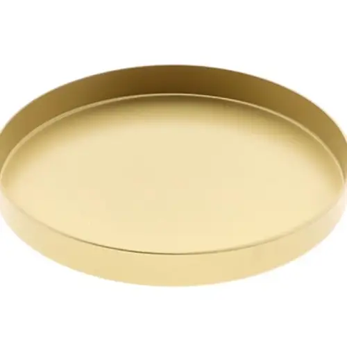 Melamine Teller gold D27cm H03cm