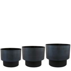 Myra Übertopf Set von 3 D27cm H23cm