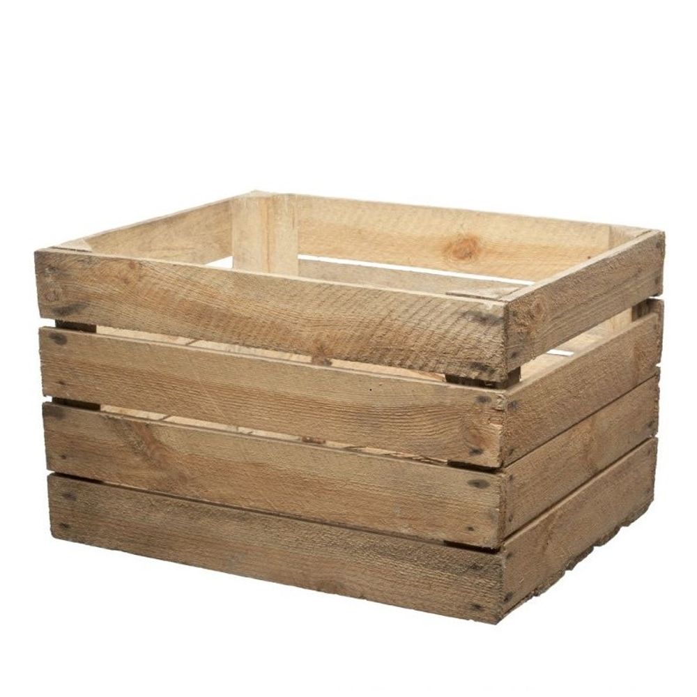 Holz Kiste braun 50x40x30cm