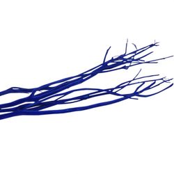 Mitsumata blau Flock L115cm x3