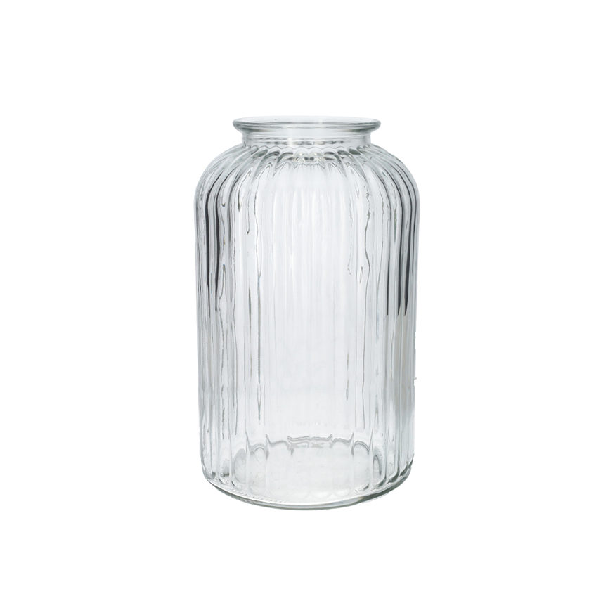 Glas Vase Caroline D12cm H25cm