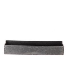 Melamine Schale rechteck grau 32x10x5cm