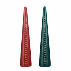 Kerzen Kegel Advent mix D05cm H30cm