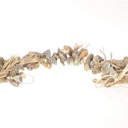 Girlande Bagito Muschel natur L96cm