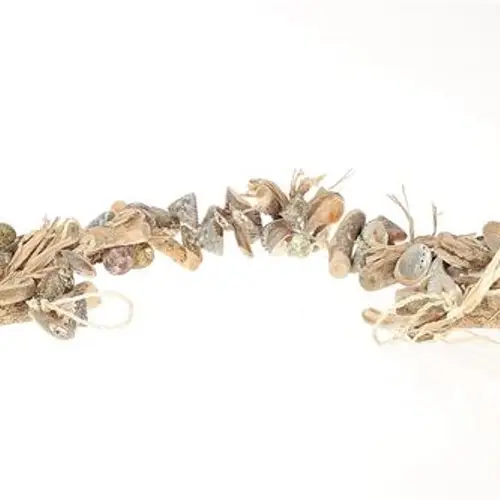 Girlande Bagito Muschel natur L96cm