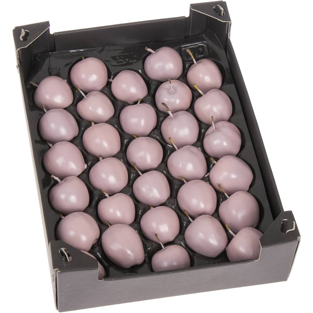 Apfel Ivoor Wachs D5cm