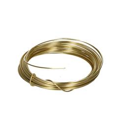 Aluminium Draht gold 2mm 12m 100g