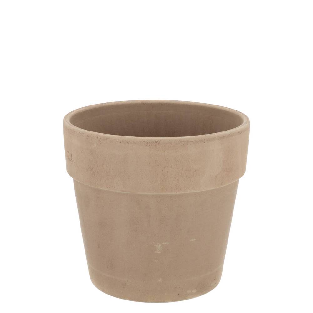 Keramik Übertopf terra choco D10cm H10cm