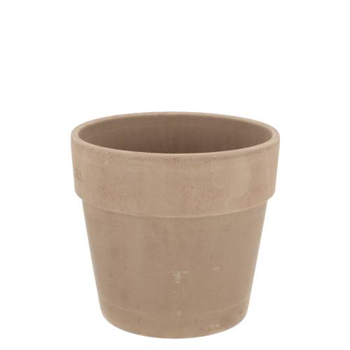 Keramik Übertopf terra choco D10cm H10cm