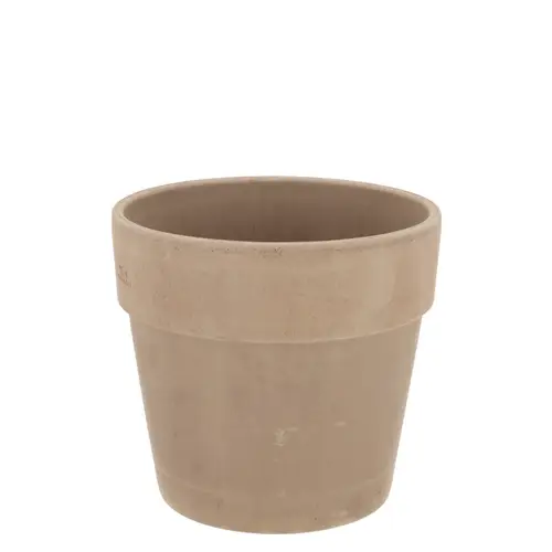 Keramik Übertopf terra choco D10cm H10cm