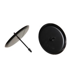 Kerzenständer Eisen schwarz D06cm x4
