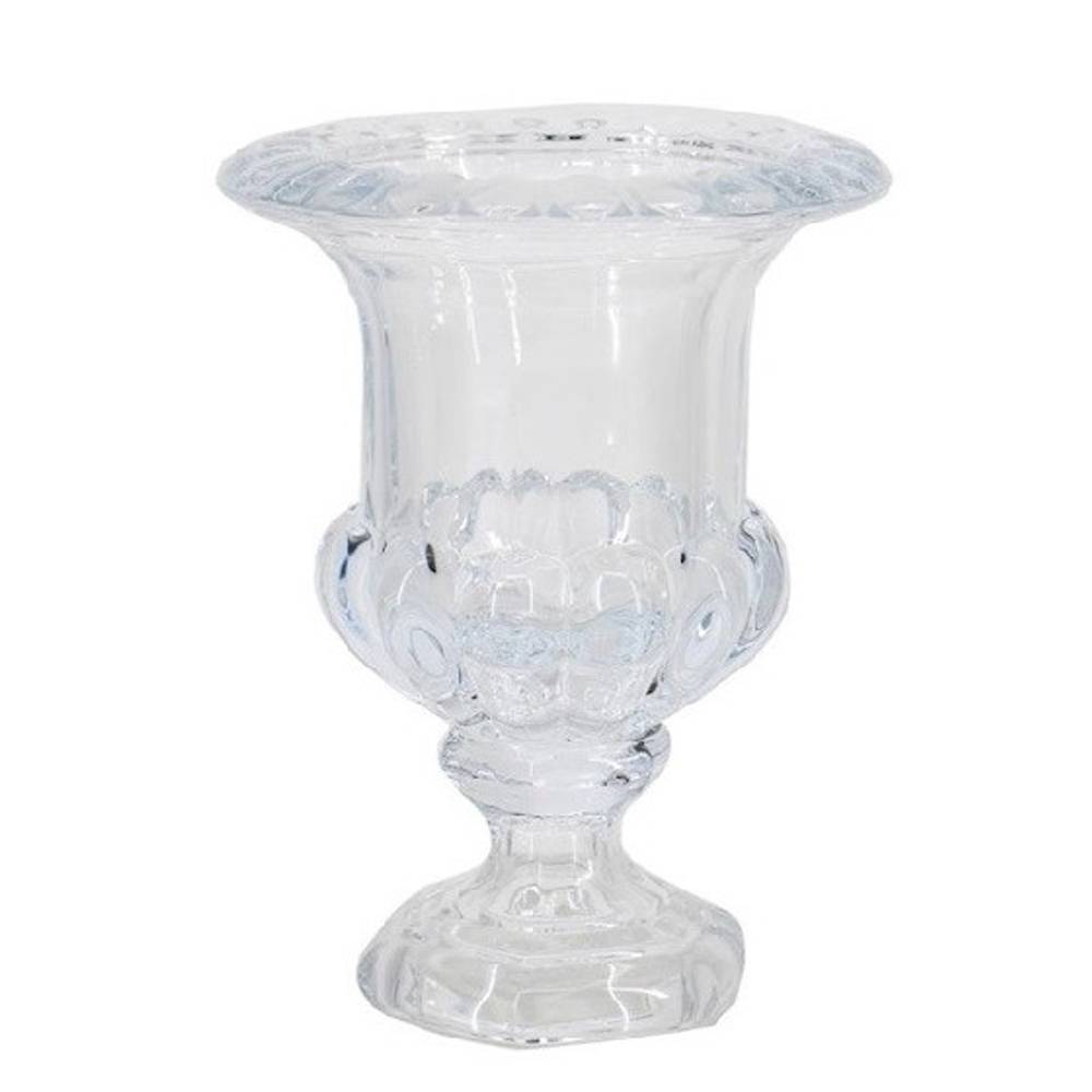 Glas Vase Urne D19.5cm H27cm